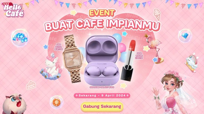 Hello Cafe Makes an Event with Millions of Rupiah Prizes